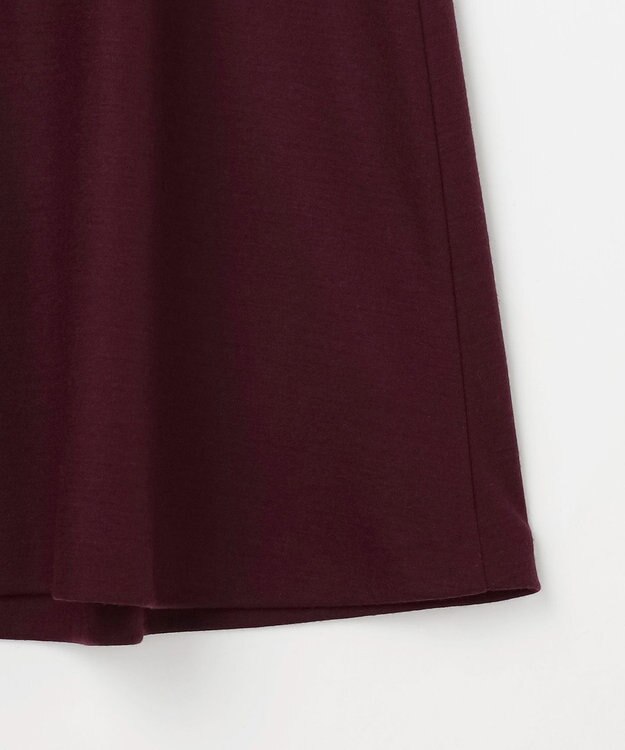 J.PRESS LADIES S ウールスムース スカート バーガンディ系