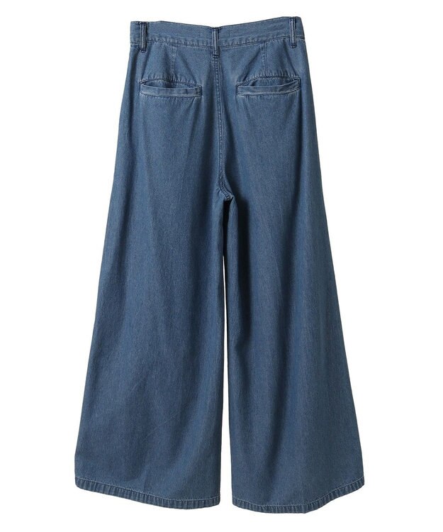 AMERICAN HOLIC ライトオンススーパーワイドデニム Light Indigo