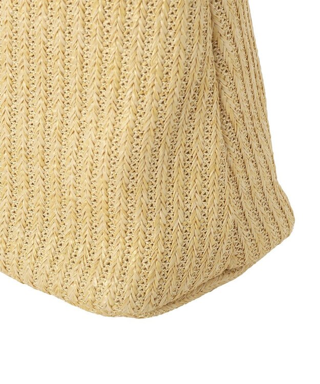 YECCA VECCA 【A4対応】チャーム付き2wayショルダーバッグ Beige