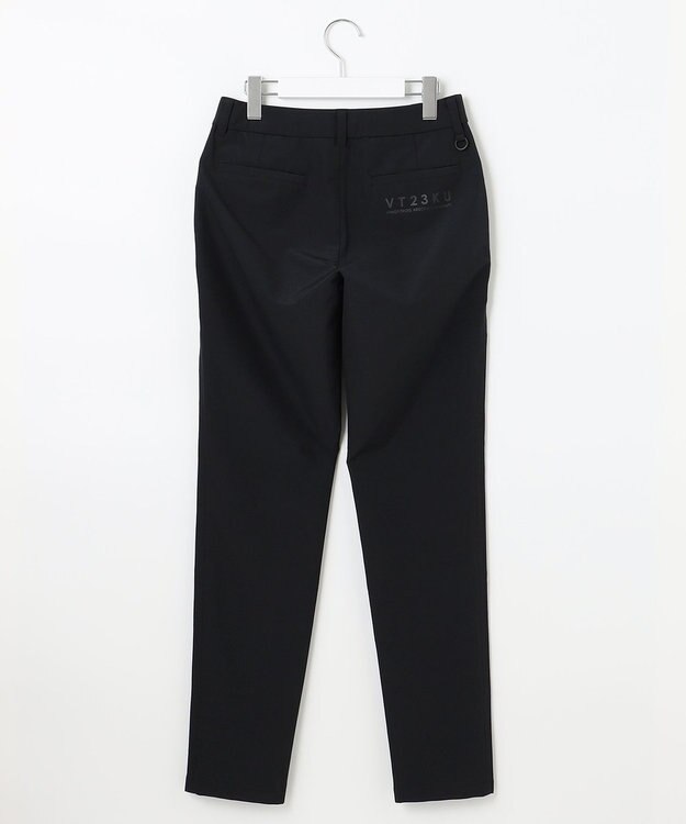 23区GOLF デイリーに着回しやすい定番美脚ボトム【WOMEN】４WAYストレッチ パンツ ブラック系