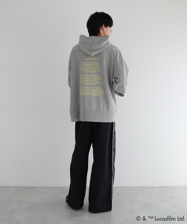 Green Parks ＳＴＡＲ　ＷＡＲＳ／イントロプリントスウェットパーカー Gray Mixture