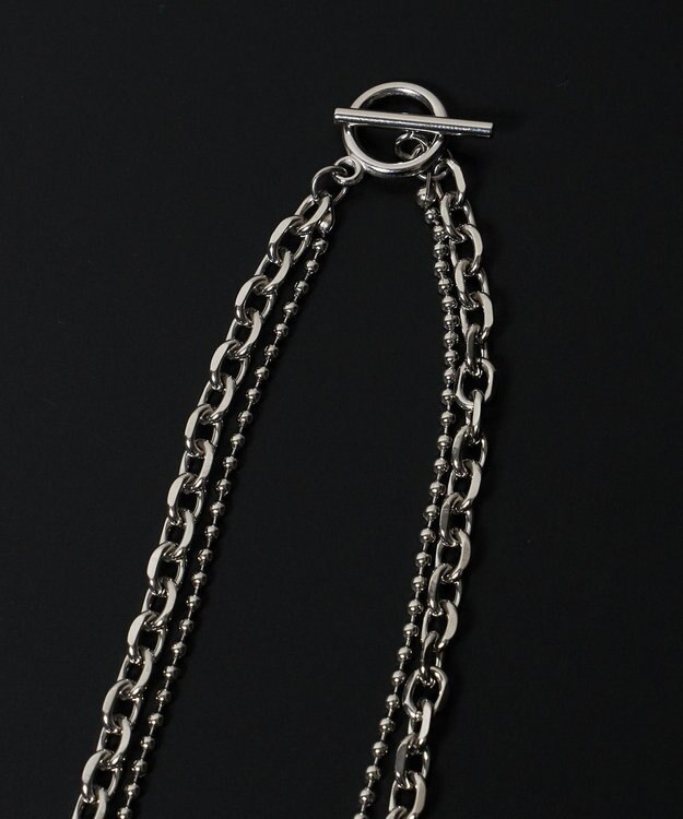 WEGO M2連チェーンネックレス 柄2