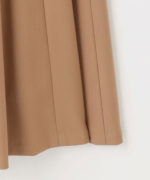 組曲 【ご好評につき追加予約 / 加藤ローサさん着用】ハンサムツイルフレア スカート ベージュ系