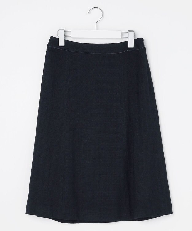 J.PRESS LADIES S 【セットアップ対応】Light Tweed スカート ネイビー系