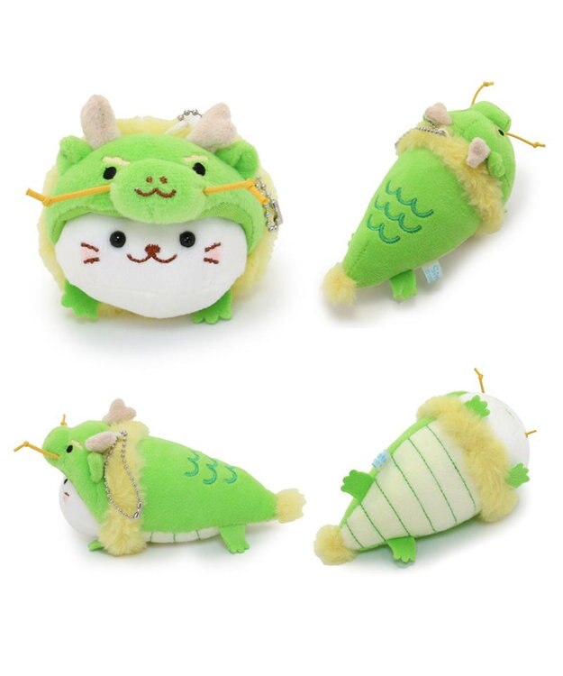 Mother garden しろたん 干支 辰 キーホルダー 12.5cm 単品 0