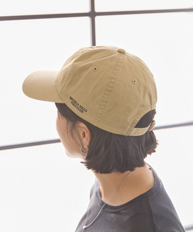 AMERICAN HOLIC ツイル刺繍ＣＡＰ／Ｂ．Ｈ　ＰＯＬＯ　ＣＬＵＢ Beige