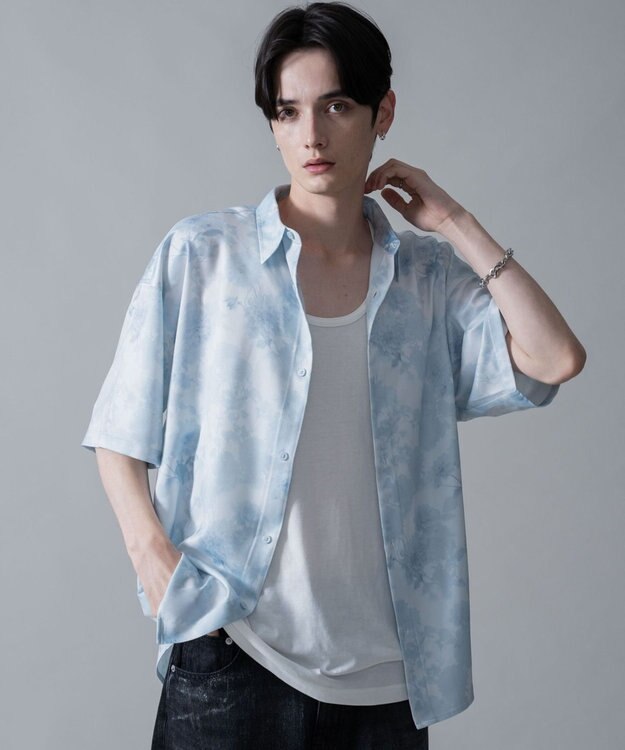 WEGO アムンゼンパターンBIGシャツ（SS） 柄3