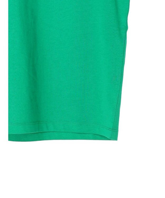 earth music&ecology ＶネックＴシャツ（汗じみ防止） Off White