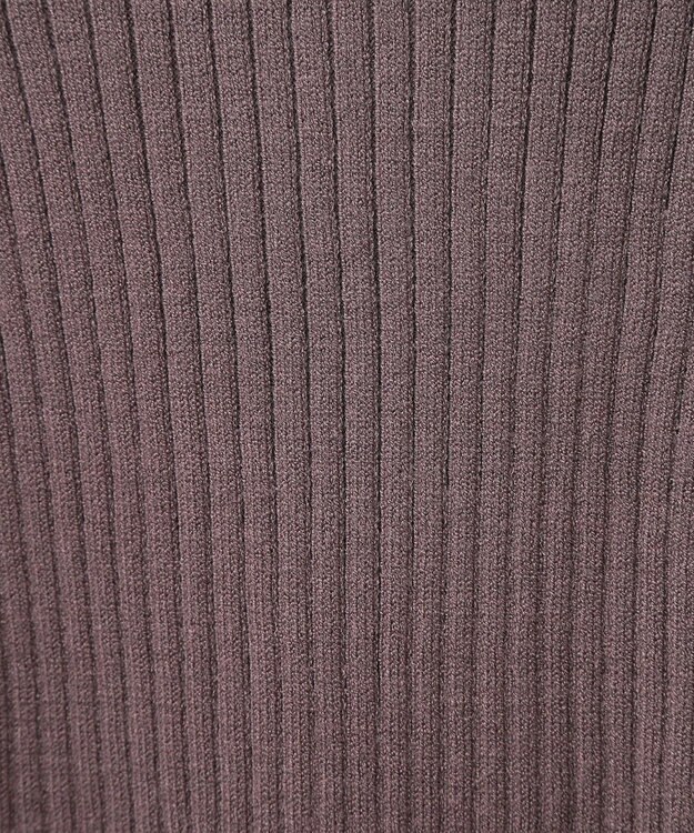 Green Parks ・ｓｗｉｎｇ　ｂｙ　ベルスリーブクルーリブニット Mocha