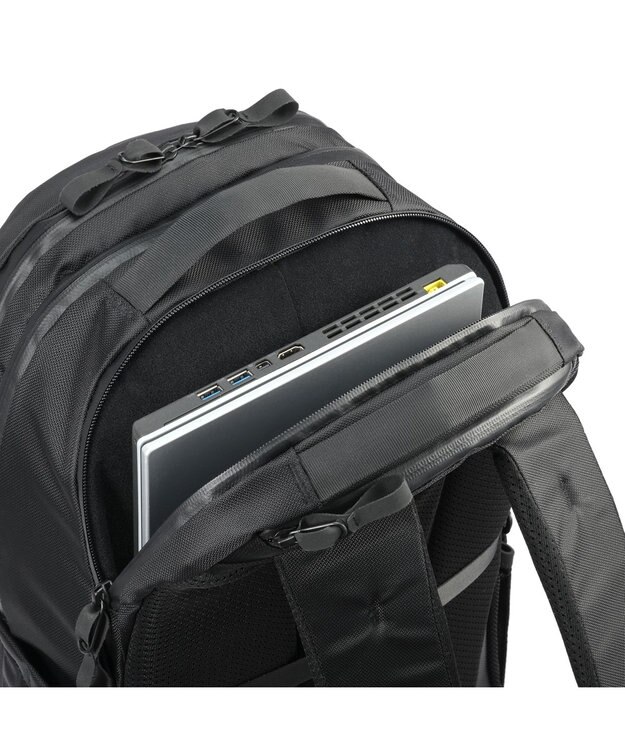 ACE BAGS & LUGGAGE ace. ラグマスター2 ビジネスリュック 撥水・耐水 B4サイズ 14インチPC収納 24L 17762 エース ブラック