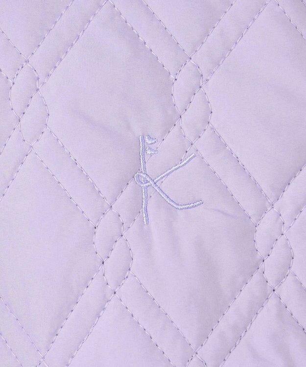 組曲 KIDS 【150-170㎝】中綿キルト コート ラベンダー系