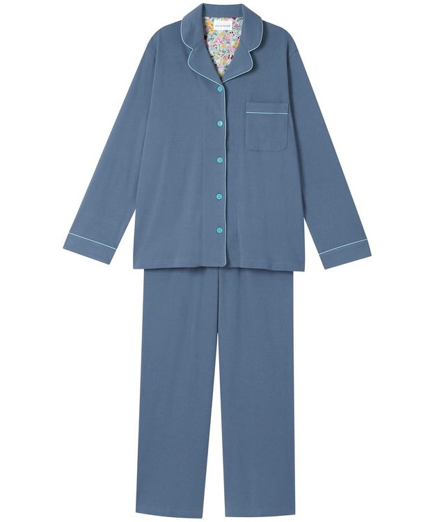 une nana cool 【綿100％】フライスパジャマ　ＭＡＤＥ　ＷＩＴＨ　ＬＩＢＥＲＴＹ　ＦＡＢＲＩＣ TU