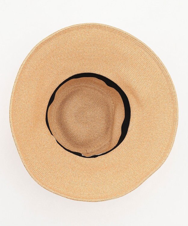 自由区 【カタログ掲載・WEB限定】ブレードロングリボン ハット ベージュ系