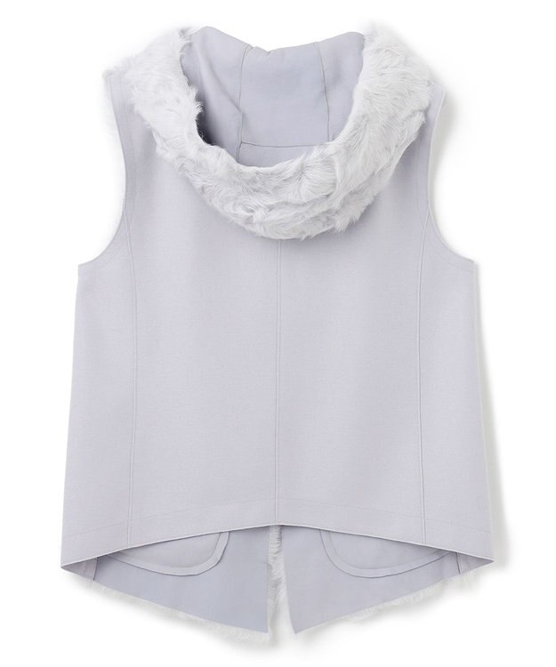 BEIGE， CLAWLEY / ファー ジレ Sax