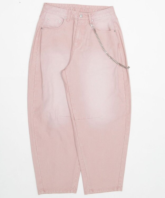 WEGO チェーン付きバルーンパンツ ピンク