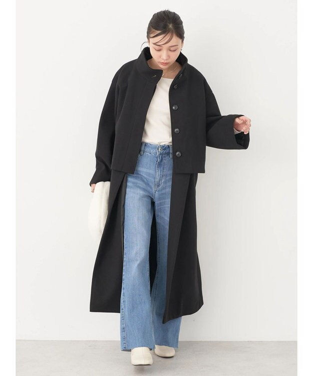 earth music&ecology マルチｗａｙコート Black