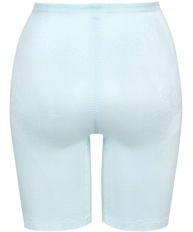 Wing ガードル 【キュッとアップパンツ】 ヒップをまるくメリハリあるラインに ラクにおなか押さえ ロング丈 KQ0745 ウイング／ワコール ブルー