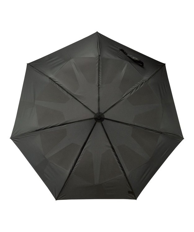 MOONBAT 【3秒でたためる傘/耐風】urawaza 無双(ウラワザ ムソウ)  折りたたみ傘 無地  58cm ブラック