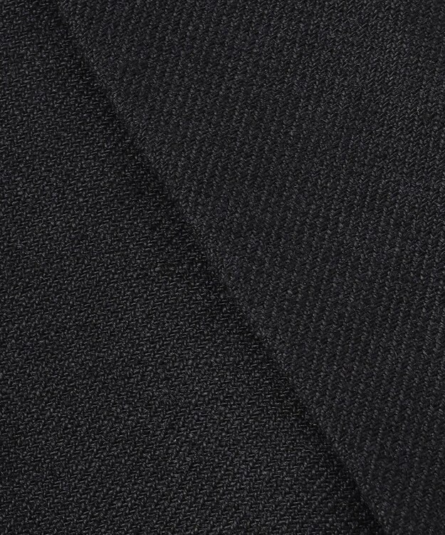 23区 【エステータ】シルクリネン チェスターコート ブラック系