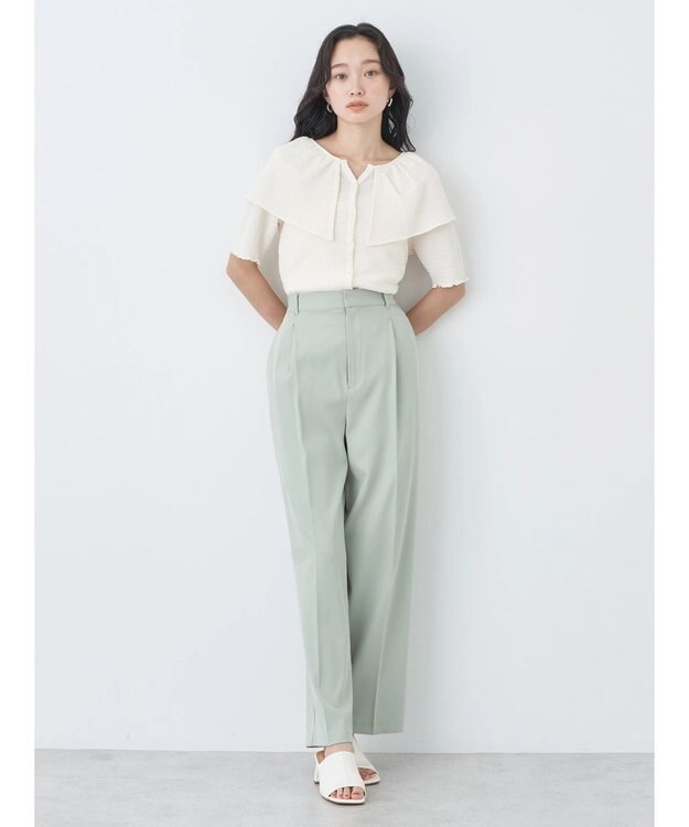 earth music&ecology ビッグカラーカットプルオーバー Off White