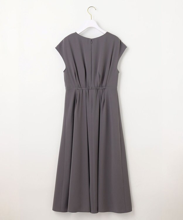 ANY SIS 【Lily Calin】カシュクールタック ドレス スレート