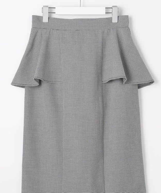 Feroux 【2WAY】サス付きペプラムデザイン スカート ホワイト系1