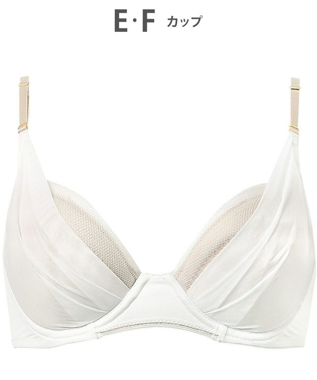 Wing 【マッチミーブラ】 ブラがわたしに合わせてくれる 【グッドデザイン賞受賞】 バストの左右差や個々のバストの状態に対応  KB2011 ウイング／ワコール アイボリー