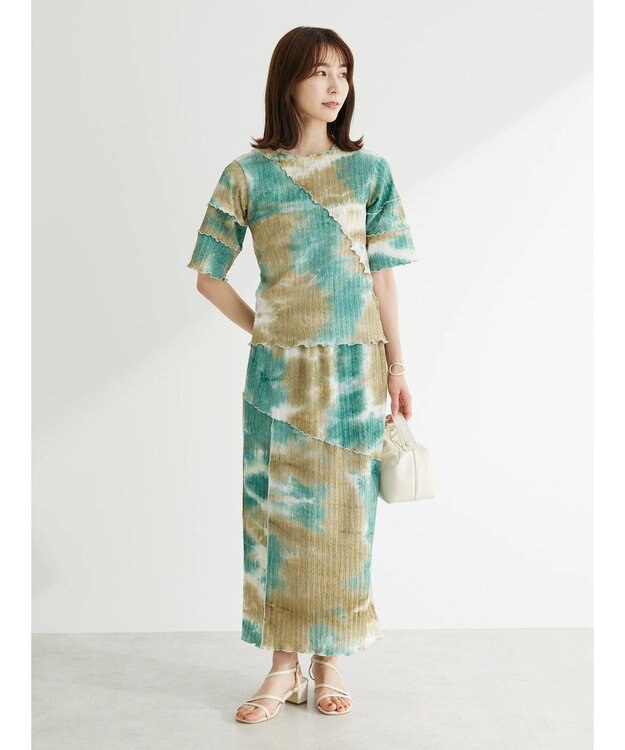Green Parks ・ｎｏｖｅｍ　９　タイダイメロースカート Green