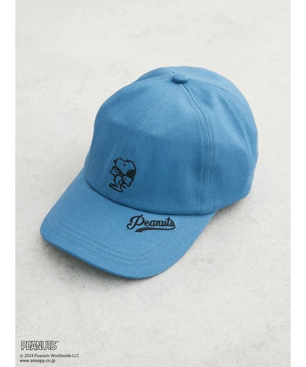 Green Parks ■ＰＥＡＮＵＴＳ　刺繍ＣＡＰ Blue