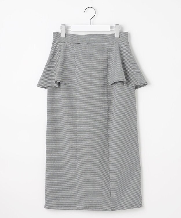 Feroux 【2WAY】サス付きペプラムデザイン スカート ホワイト系1