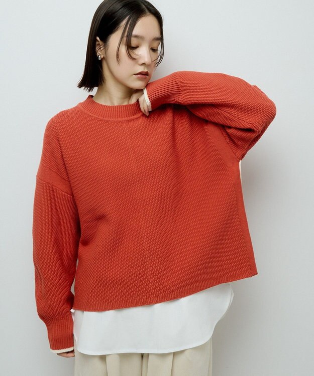 Green Parks 裾ドッキングホワイトインナー Off White