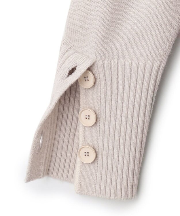 ICB 【WEB限定カラーあり・洗える】 ソフトカシミヤミックス ハイネックワンピース トープ系