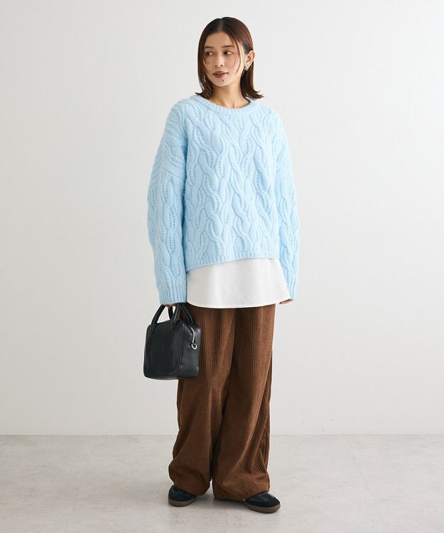 Green Parks 裾ドッキングホワイトインナー Off White