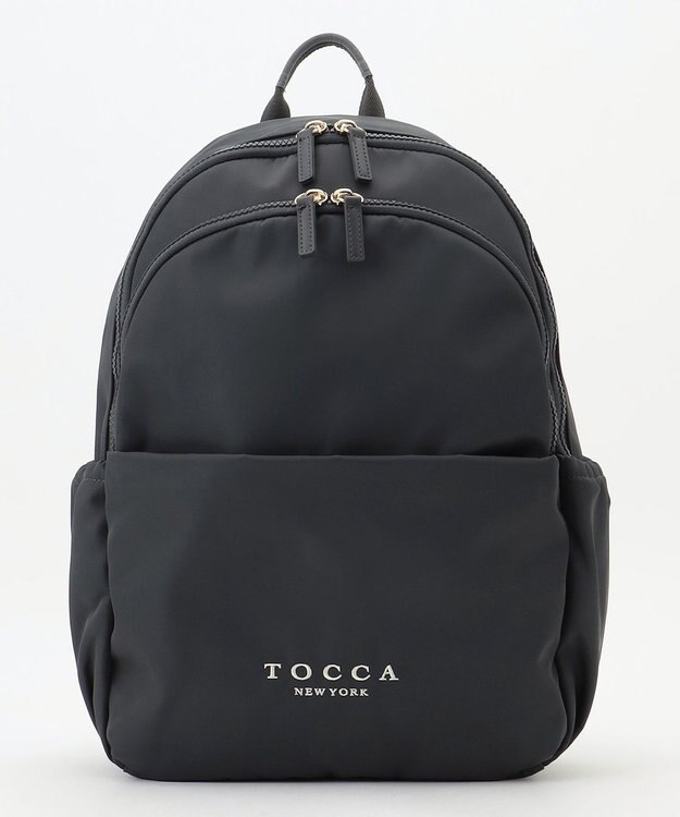TOCCA 【WEB＆一部店舗限定】【A4サイズ対応・環境に優しい素材】COLLINA BACKPACK 13ポケット バックパック グレー系