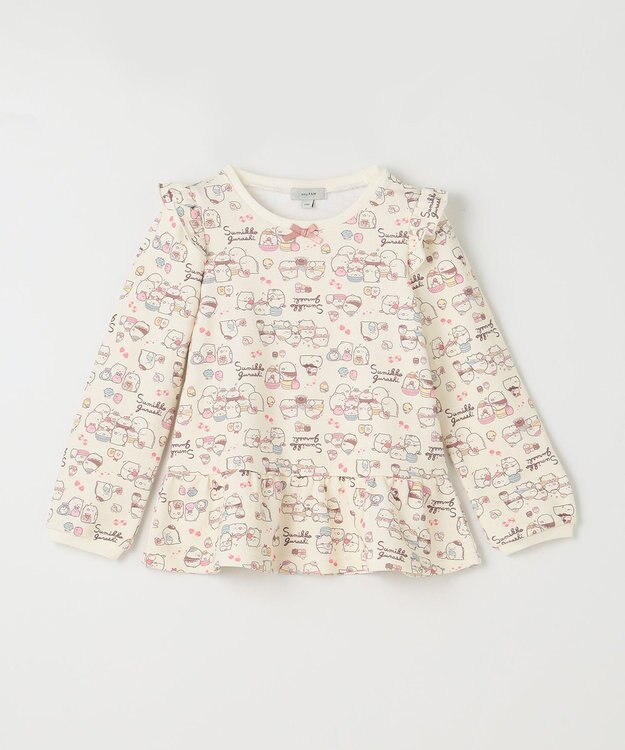 ANY KIDS 【WEB限定 / すみっコぐらし】ルームウェア ペールイエロー