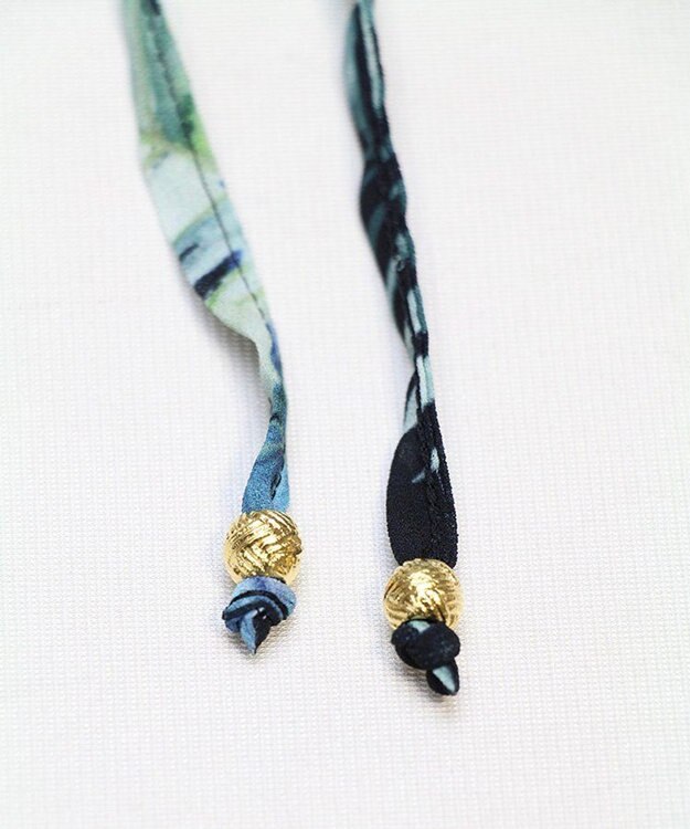 San-ai Resort（三愛水着楽園） 【SALE】【San-ai Resort】リーフ柄 パレオワンピース M ブラック