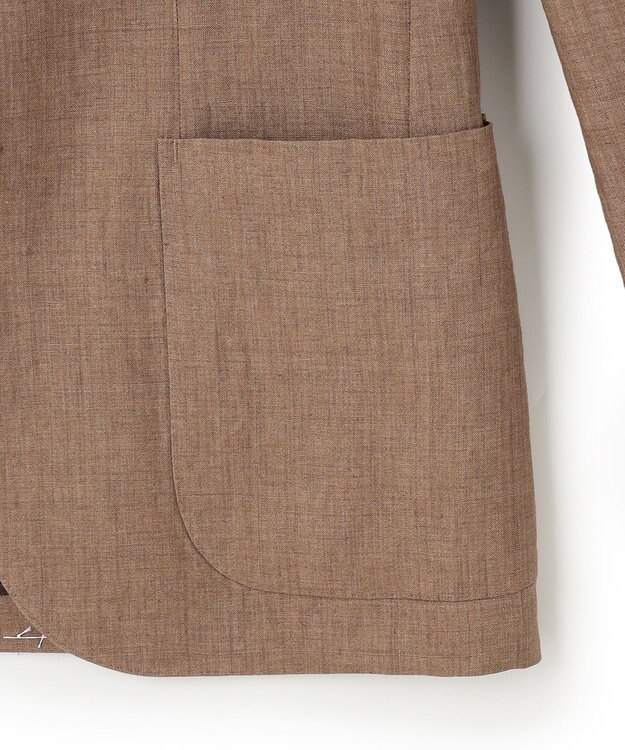 J.PRESS MEN リネンキャンブリック ジャケット ブラウン系