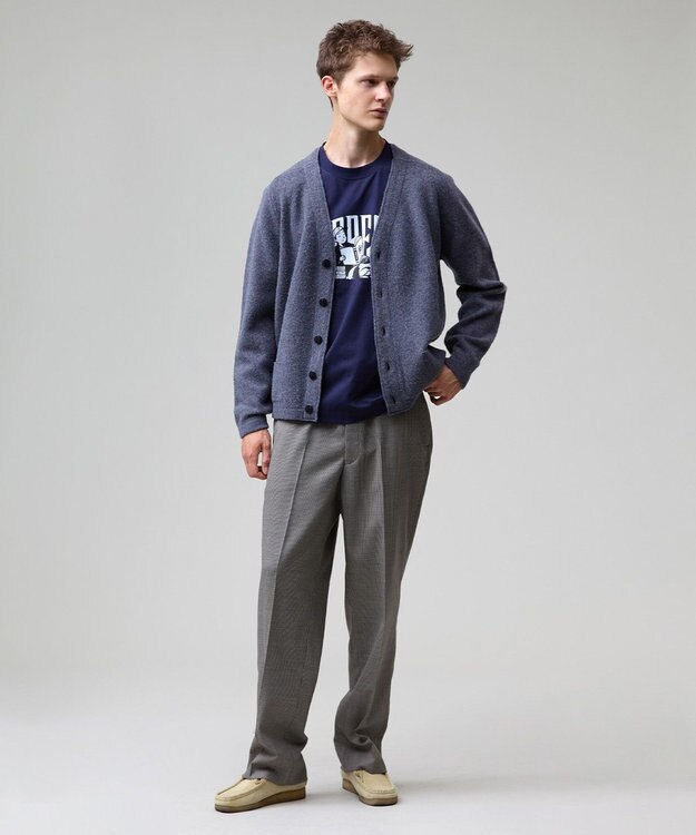 J.PRESS MEN 【J.PRESS ORIGINALS】【UNISEX】Shaggy Saddle Cardigan Sweater グレー系