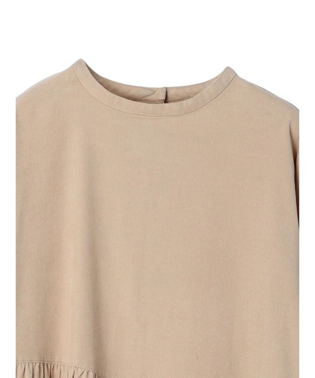 CRAFT STANDARD BOUTIQUE コーデュロイアシンメトリーワンピース Beige