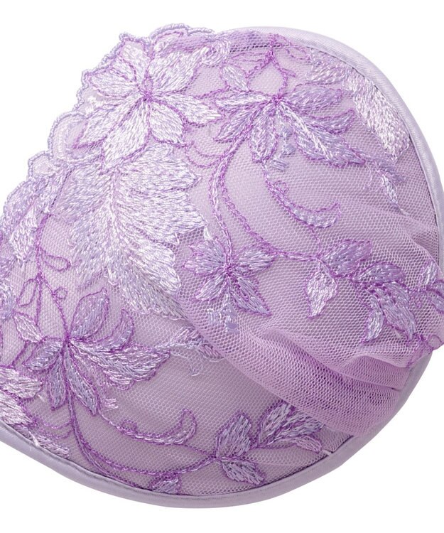 BRADELIS New York 【NuBra / ナチュラルタイプ】ヌーブラ・エアーライト フローラ ライラック