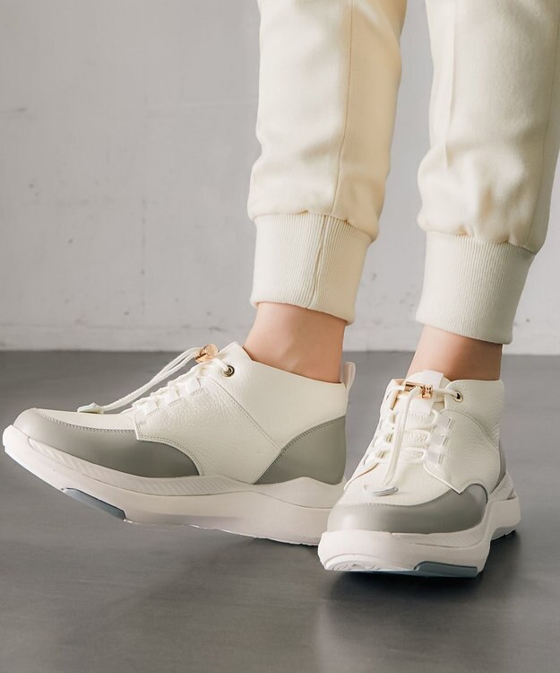 ASICS WALKING ペダラ ライドウォーク レディース 2E ホワイト系