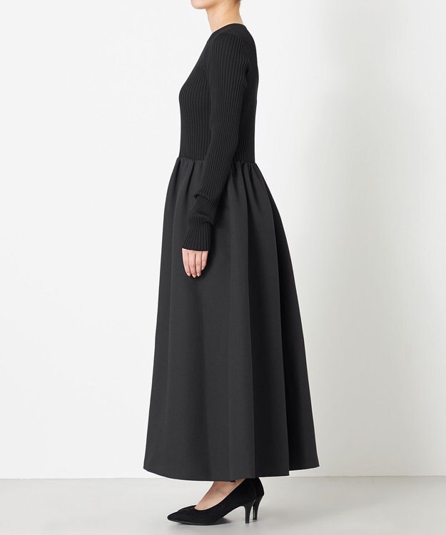 NAVE 【Nave・洗える】コンビネーションドレス ブラック系