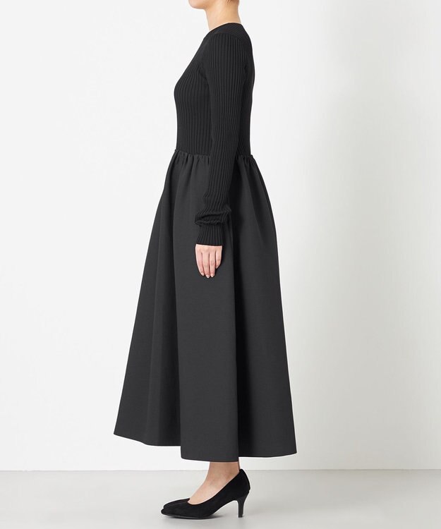 NAVE 【Nave・洗える】コンビネーションドレス ブラック系