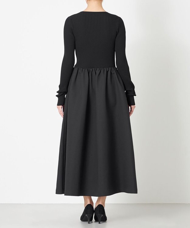 NAVE 【Nave・洗える】コンビネーションドレス ブラック系