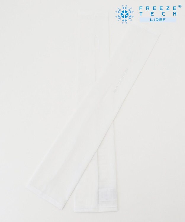23区GOLF 【UNISEX】氷撃αシリーズ　サムホール付き アームカバー ホワイト系
