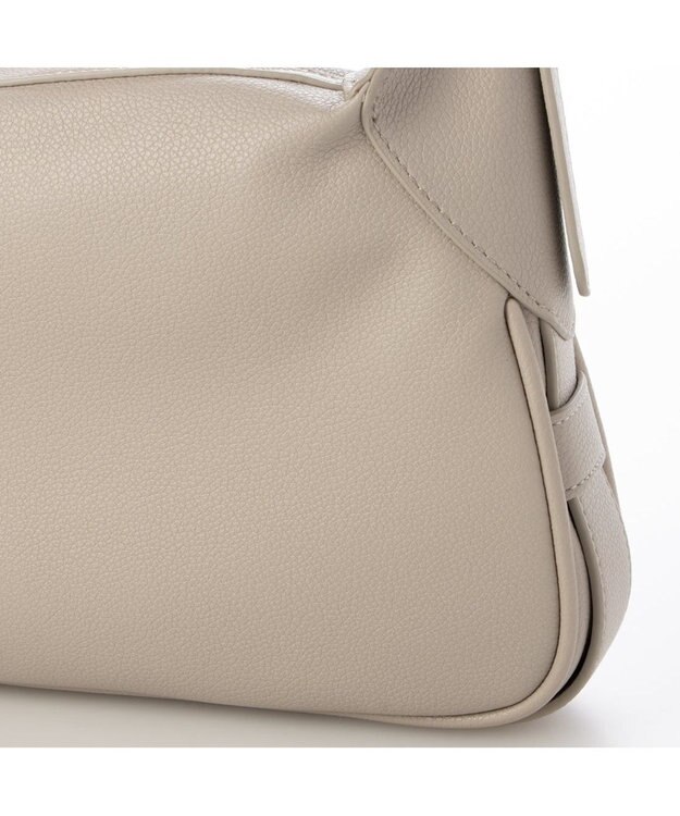 UNBILLION 【テレビ ドラマ着用アイテム】カシュカシュ cachecache / ダブルバックルベルトショルダー ライトグレー