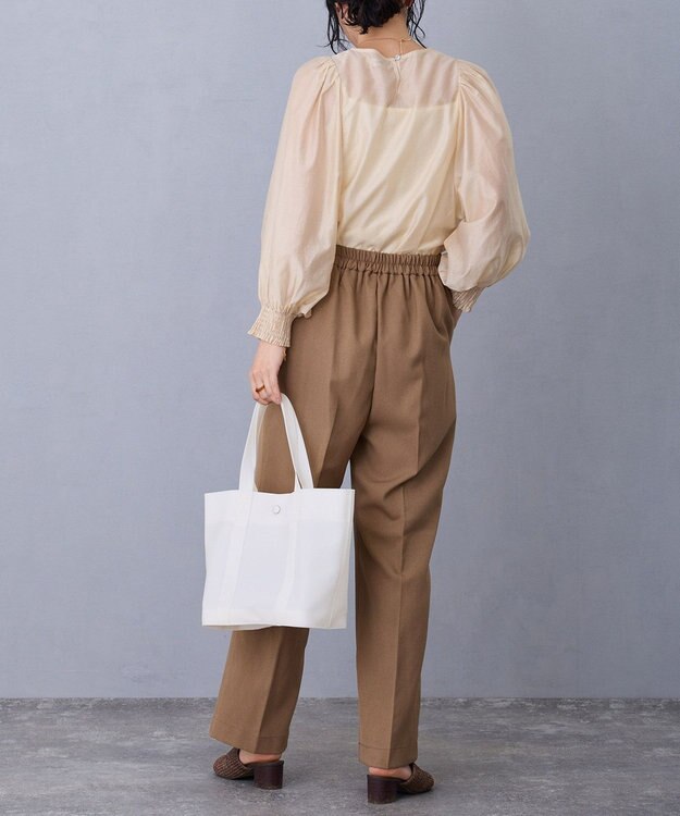 MioFIRANO DOOR J001 ハンドバッグ WHITE