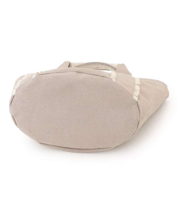 TOCCA 【八木アリサさん着用】TRILL TRIM CANVASTOTE キャンバストートバッグ ベージュ系