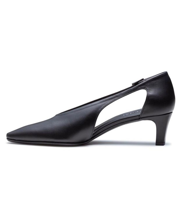 REGAL FOOT COMMUNITY 【リーガルレディース】F95R サイドオープンパンプス ブラック