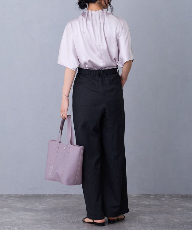 MioFIRANO DOOR J001 ハンドバッグ PURPLE